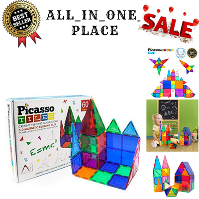 clear magnetic building blocks